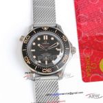 VS Factory V5 Omega Seamaster No Time to Die Black Bezel Titanium Case Watch